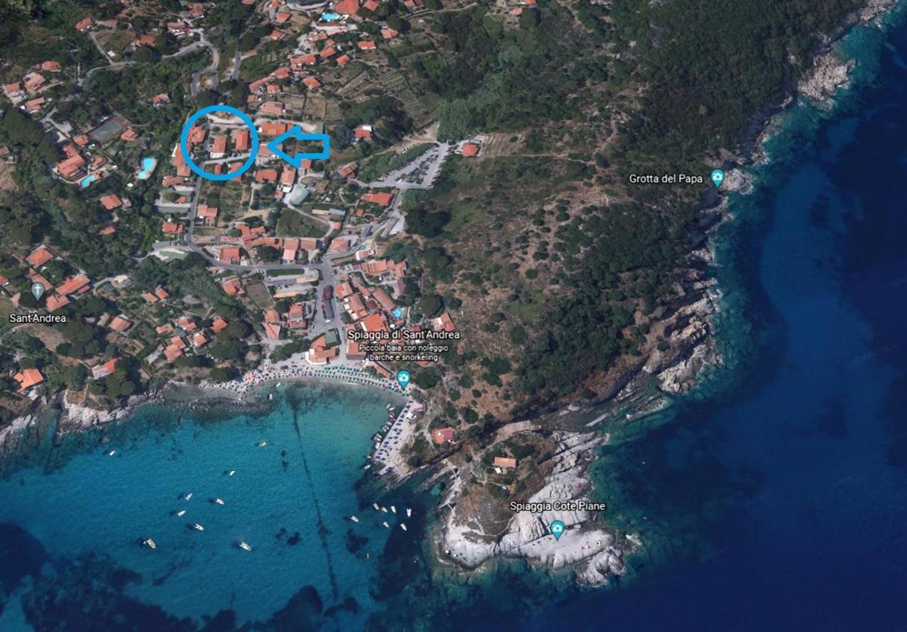 Appartamenti Casa Sant'Andrea - Goelba ภายนอก รูปภาพ